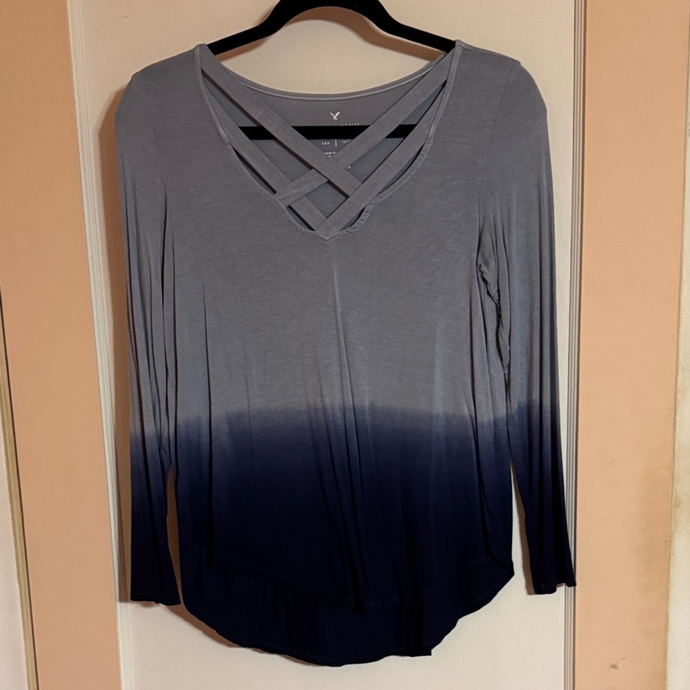 American Eagle Soft & Sexy Long Sleeve Top